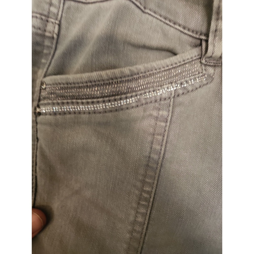 White House Black Market Womens Cargo Slim Leg Pants Size 8R - Picture 13 of 16